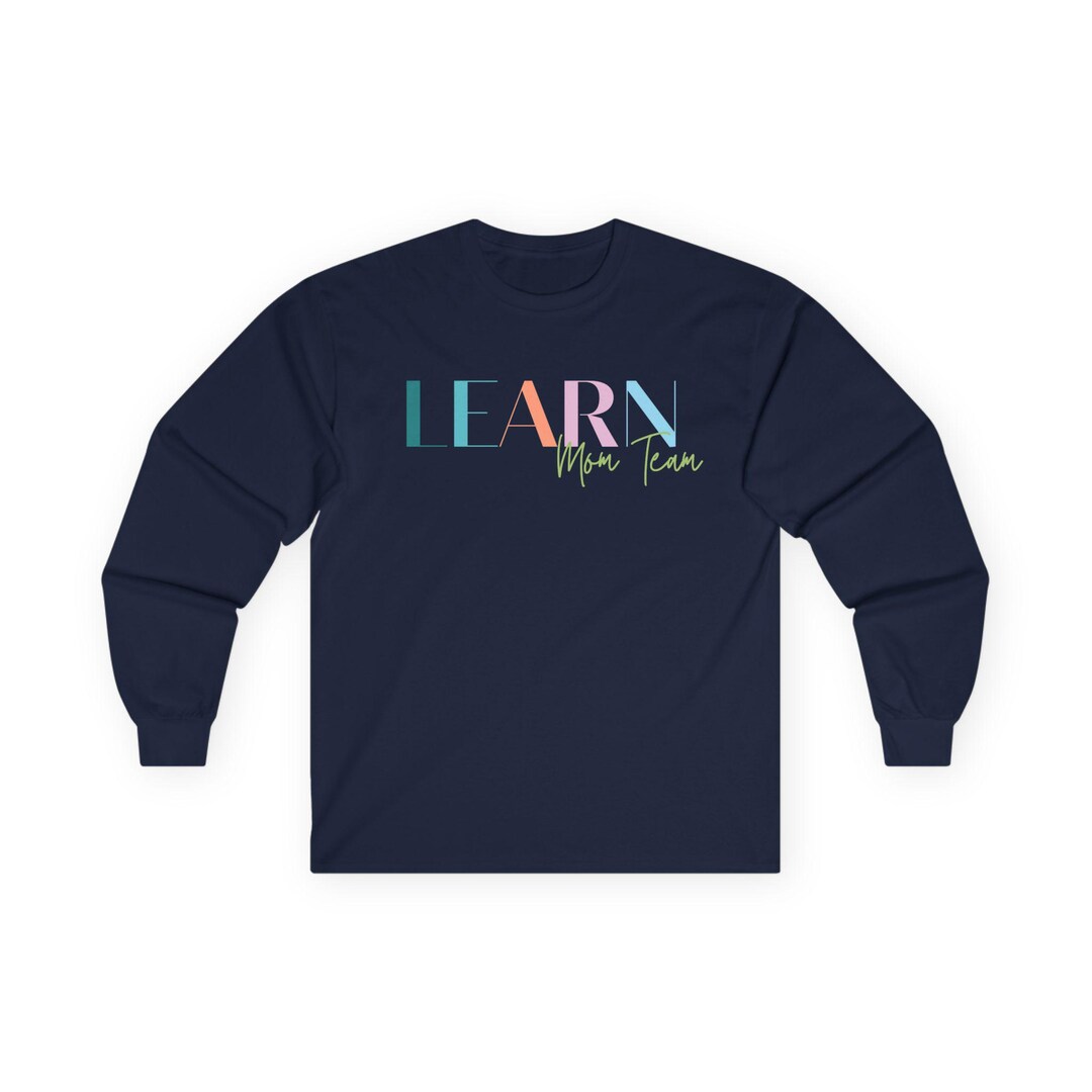 LEARN MERCH: Mom Long Sleeve - Etsy