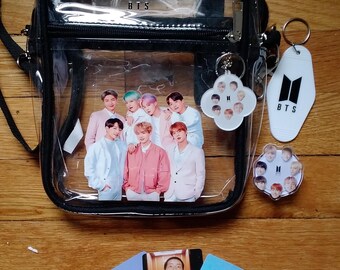BTS Kpop Clear Stadium Cross Body Bag - Etsy