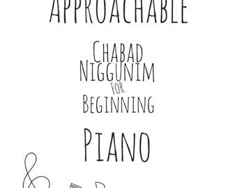 Approachable Chabad Niggunim for Beggining Piano