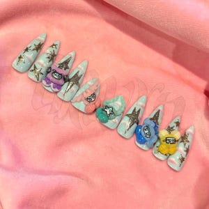 Custom KPOP press on nails