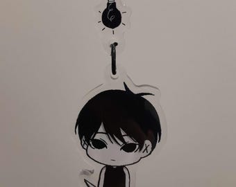 Omori 2 Link Keychain | Omori | Sunny | Game | Cute | Pixel