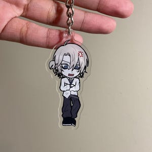 Whitney The Bully Keychain | Degrees Of Lewdity | Dol | DoL | Blonde | Cute | Chain