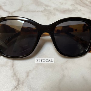Seas The Day! Black & Tortoise BIFOCAL Reading Glasses for Sun