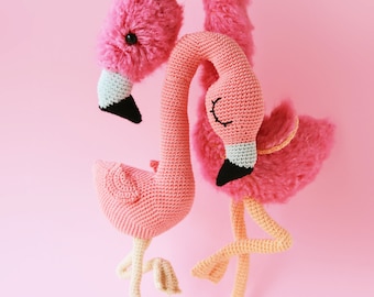 Irene Strange crochet pattern - Chloe The Flamingo - PDF eBook