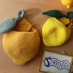 Limoncino Wall Basket - PDF eBook - Irene Strange crochet pattern