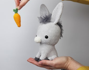 Irene Strange crochet pattern - Barnaby The Donkey - PDF eBook