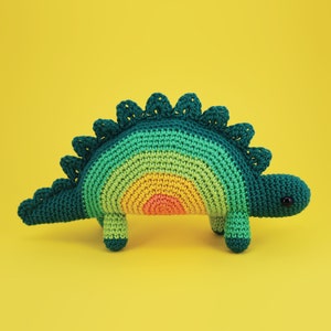 Irene Strange crochet pattern Horace The Stegosaurus PDF eBook image 3