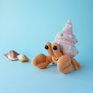 Irene Strange crochet pattern - Hettie The Hermit Crab - PDF eBook