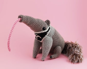 Irene Strange crochet pattern - André The Anteater - PDF eBook