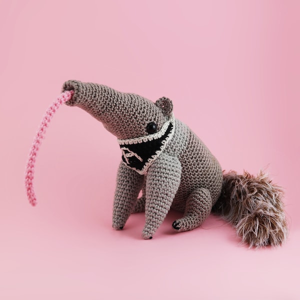 Irene Strange crochet pattern - André The Anteater - PDF eBook