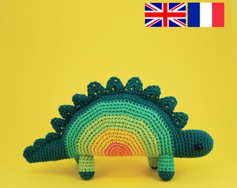 Horace le Stégosaure amigurumi mécène PDF