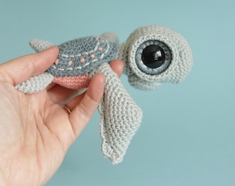 Seymour The Sea Turtle - PDF amigurumi crochet pattern