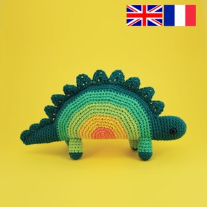 Horace le Stégosaure patron amigurumi PDF