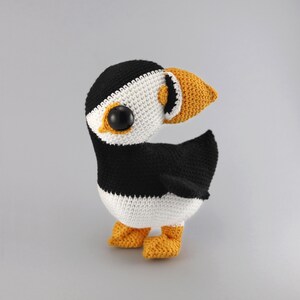 Muffin The Puffin Amigurumi Pattern PDF image 2