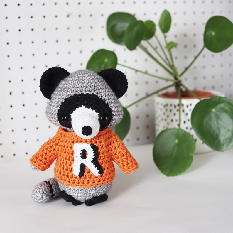 Irene Strange crochet pattern Rocco Raccoon PDF eBook image 1