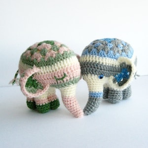 Noodle The Elephant Amigurumi Pattern PDF image 1