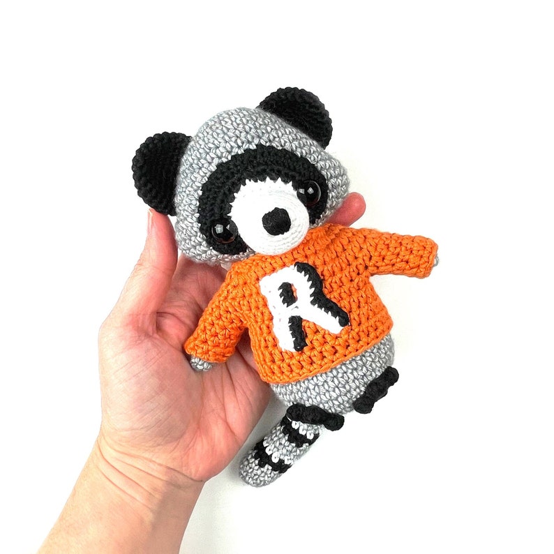 Irene Strange crochet pattern Rocco Raccoon PDF eBook image 2