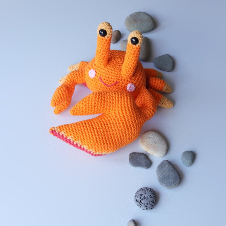 Edward The Fiddler Crab Amigurumi Pattern PDF image 3