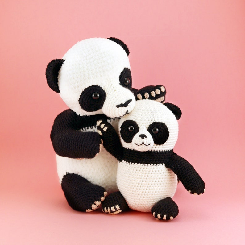 Louis The Panda PDF Amigurumi Pattern image 7