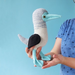 Irene Strange crochet pattern Bob The Blue-footed Booby Bird PDF eBook image 3