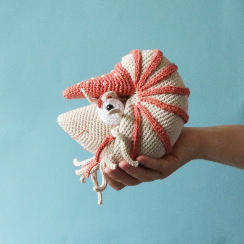 Jules The Nautilus PDF Amigurumi Crochet Pattern image 4