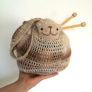 Cedric The Sloth Crochet Shopper Pattern image 3