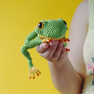 Ernest The Frog PDF amigurumi crochet pattern image 2