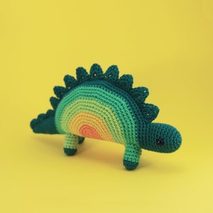 Irene Strange crochet pattern Horace The Stegosaurus PDF eBook image 4