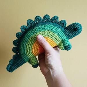 Irene Strange crochet pattern Horace The Stegosaurus PDF eBook image 6