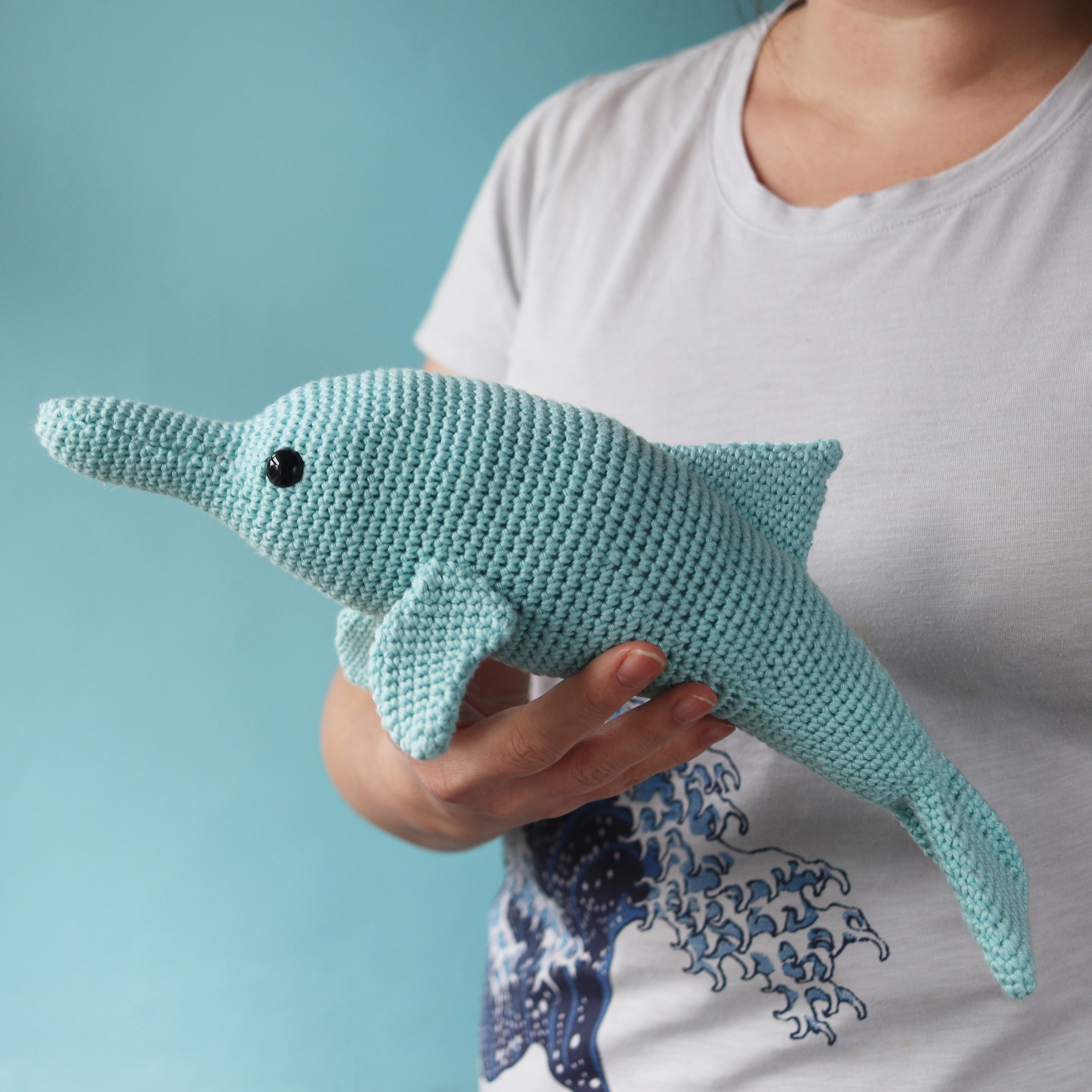 40 Dolphin Crochet Patterns for Ocean-Inspired Amigurumi, Gifts, and Nursery Decor 3 Darcey The Dolphin