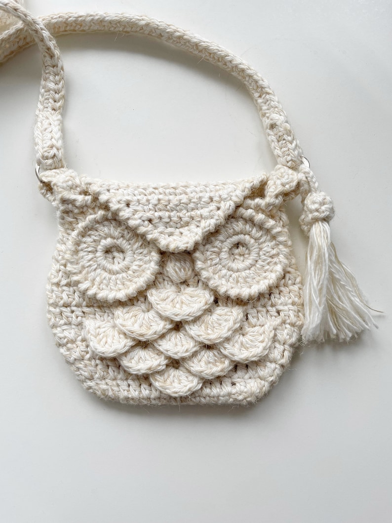 Athena Owl Bag PDF eBook Irene Strange crochet pattern image 7