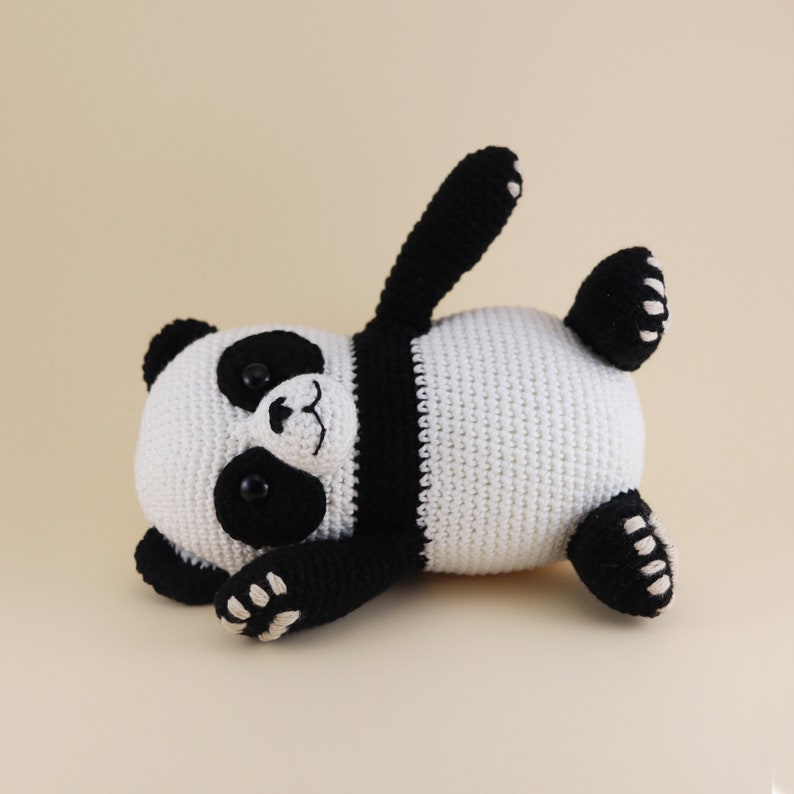 Louis The Panda PDF Amigurumi Pattern image 2