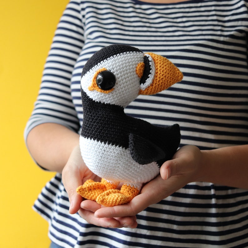 Muffin The Puffin Amigurumi Pattern PDF image 4