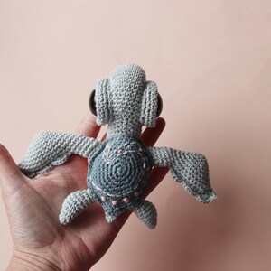 Seymour The Sea Turtle PDF amigurumi crochet pattern image 4