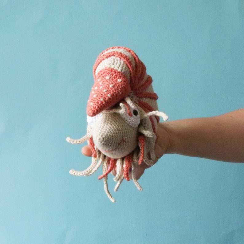 Jules The Nautilus PDF Amigurumi Crochet Pattern image 3