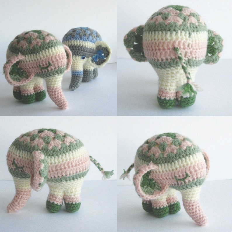 Nouilles l'éléphant Patron Amigurumi PDF image 3