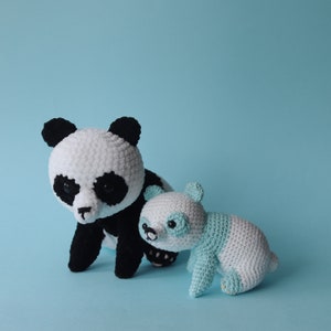 Luna The Panda PDF Crochet Amigurumi Pattern image 4