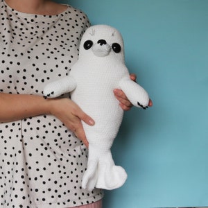 Irene Strange crochet pattern Harvey The Seal Pup PDF eBook image 5