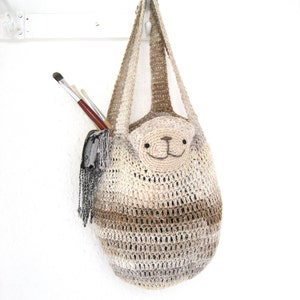 Cedric The Sloth Crochet Shopper Pattern image 2