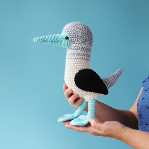 Irene Strange crochet pattern Bob The Blue-footed Booby Bird PDF eBook image 2