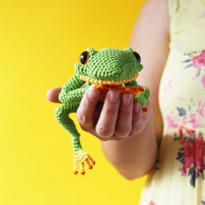 Ernest The Frog PDF amigurumi crochet pattern image 4