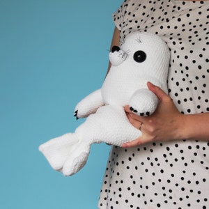 Irene Strange crochet pattern - Harvey The Seal Pup - PDF eBook