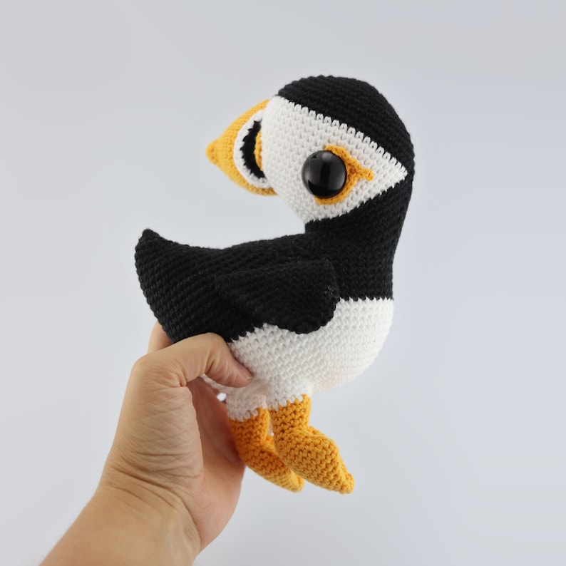 Muffin The Puffin Amigurumi Pattern PDF image 3