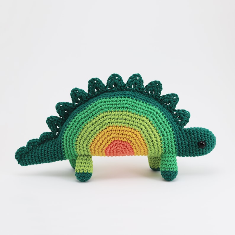 Irene Strange crochet pattern Horace The Stegosaurus PDF eBook image 7