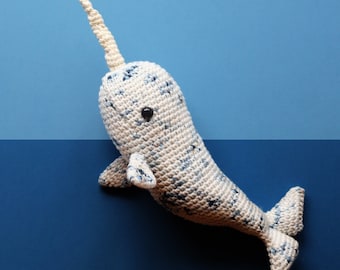 Stargazer Narwhal - PDF Amigurumi Crochet Pattern