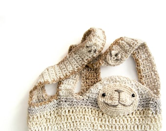 Cedric The Sloth - Crochet Shopper Pattern