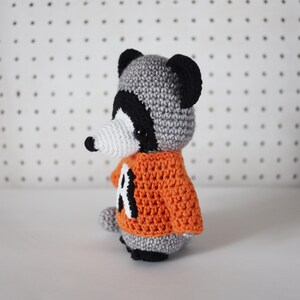 Irene Strange crochet pattern Rocco Raccoon PDF eBook image 3