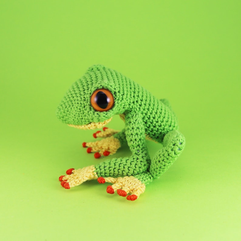Ernest The Frog PDF amigurumi crochet pattern image 7
