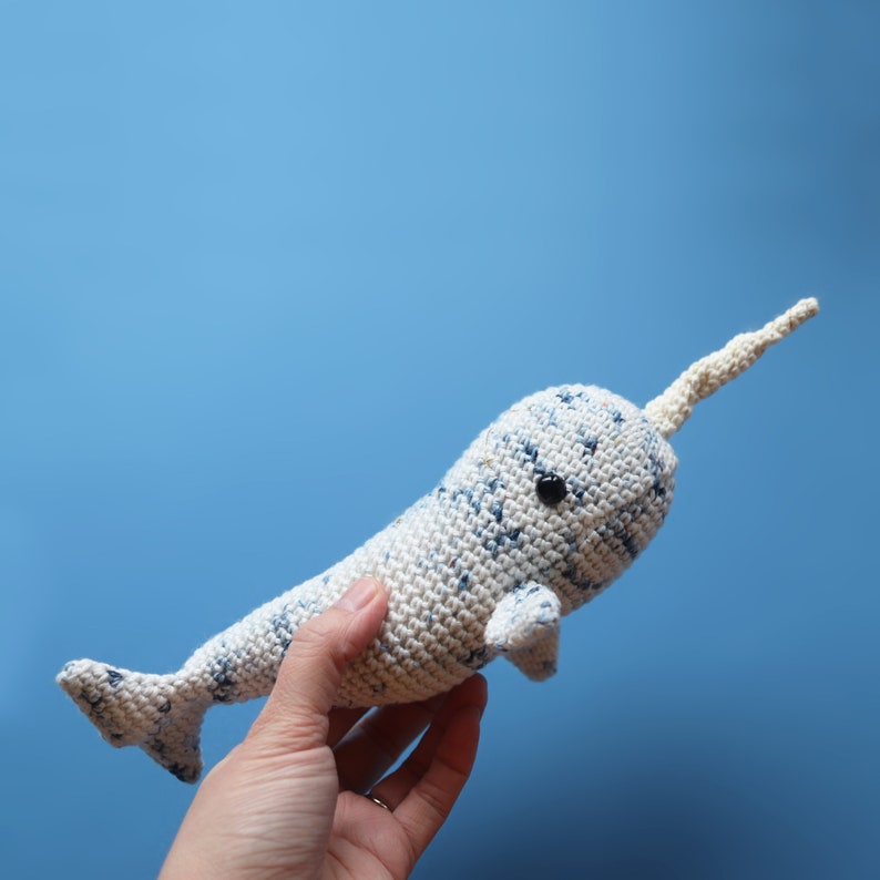 Stargazer Narwhal PDF Amigurumi Crochet Pattern image 3