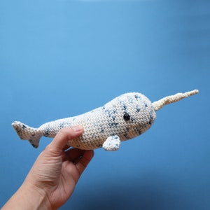 Stargazer Narwhal PDF Amigurumi Crochet Pattern image 2